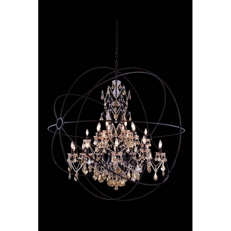 Rosdorf Park Mendelson Light Dimmable Globe Chandelier Wayfair